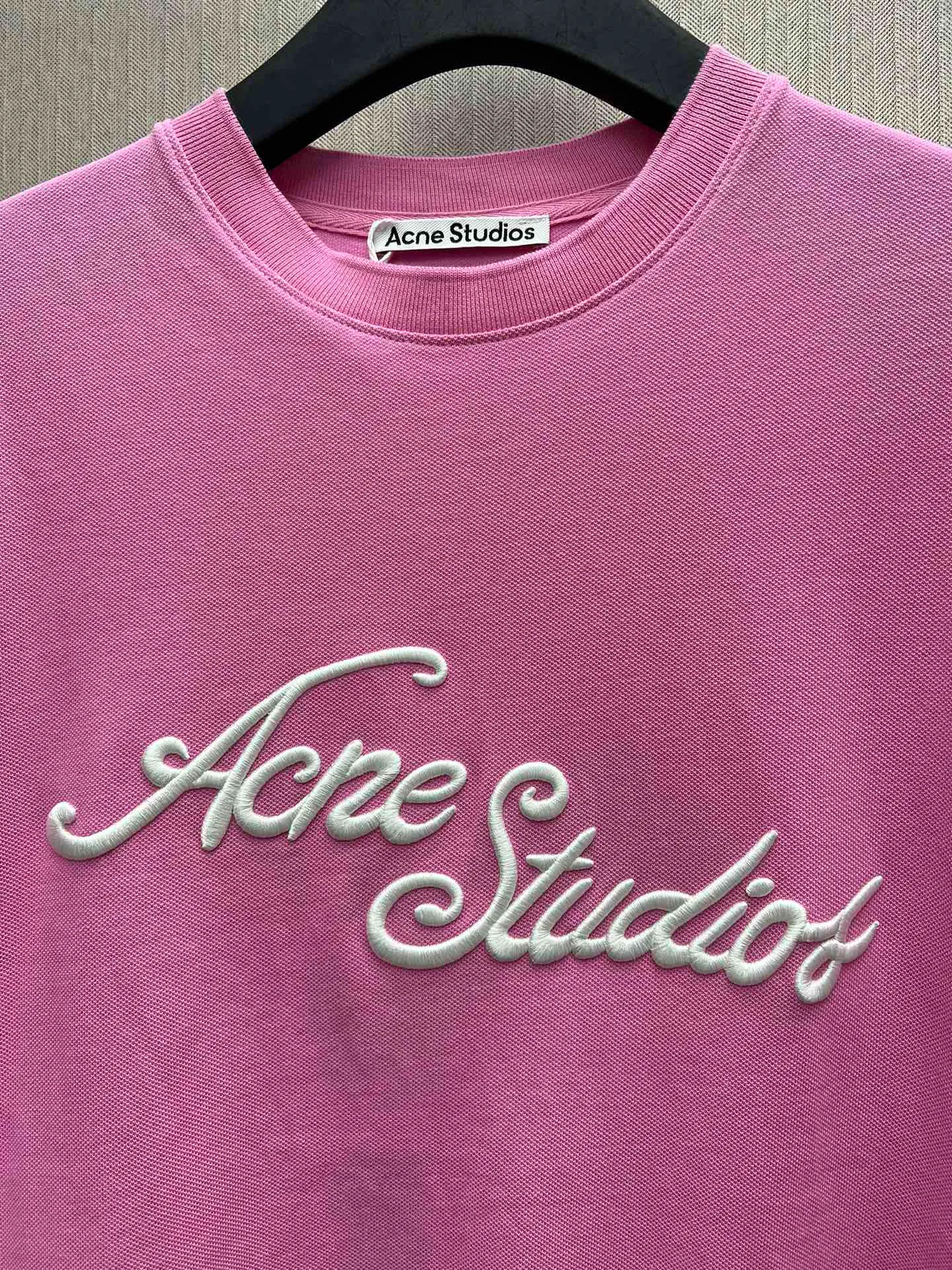 Acne 25ss New Arrival 3D T Same Style Sizes：S.M.L.
